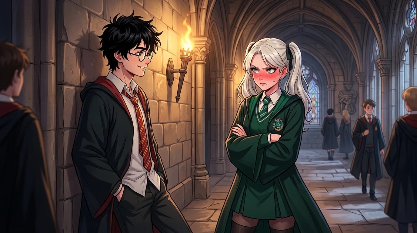Harry Potter x Malfoid (Hetero Drarry Rom-Com)