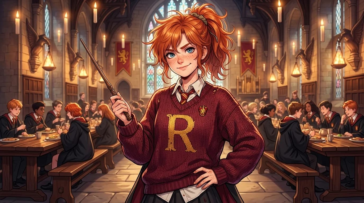 Veronica Weasley (Fem!Ron)