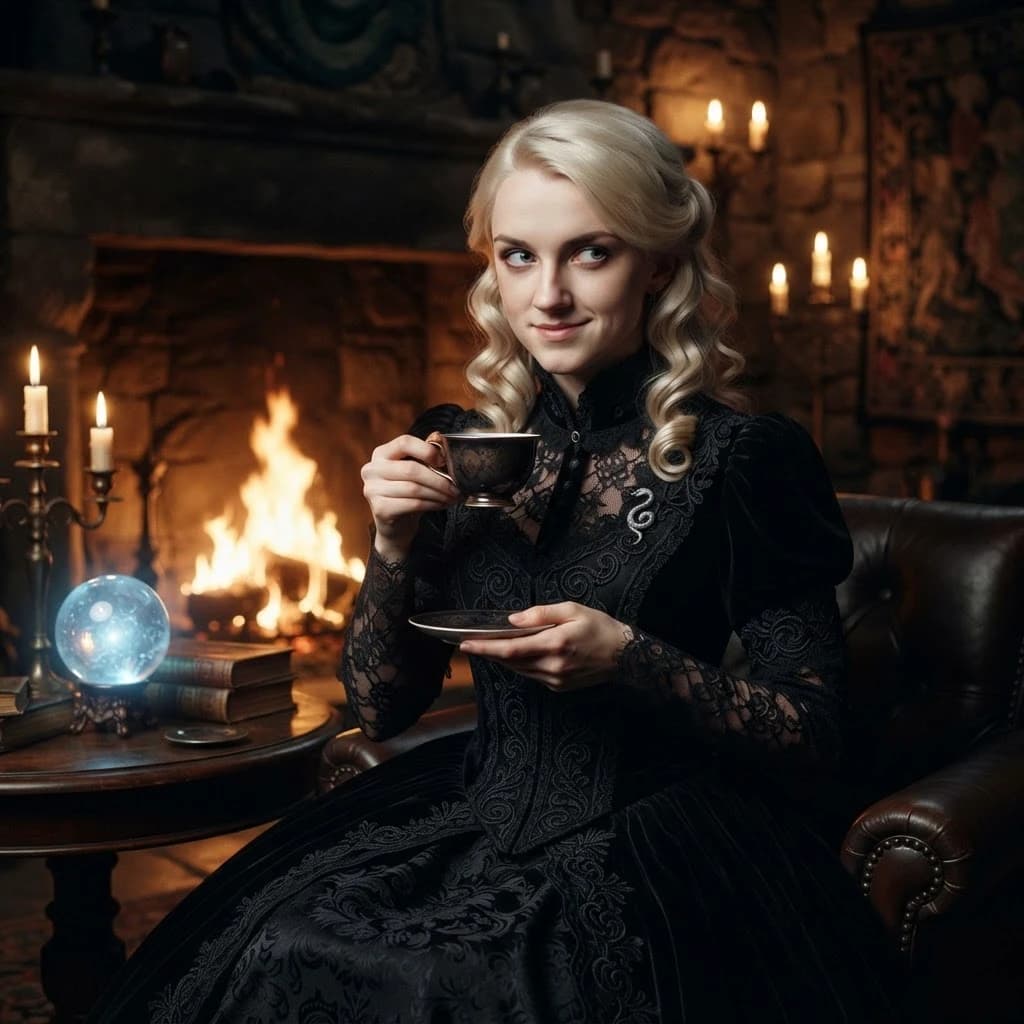 Fireside Tea & Velvet Shadows