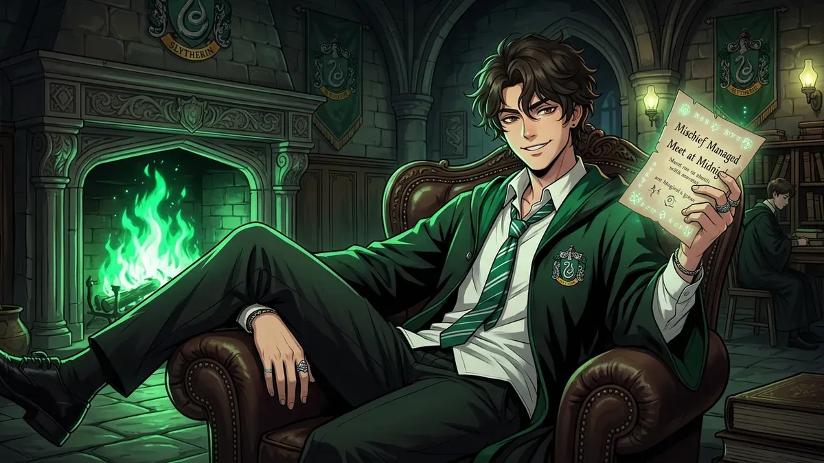 Theodore Nott: The Sarcastic Chaos Gremlin & Slytherin Wingman