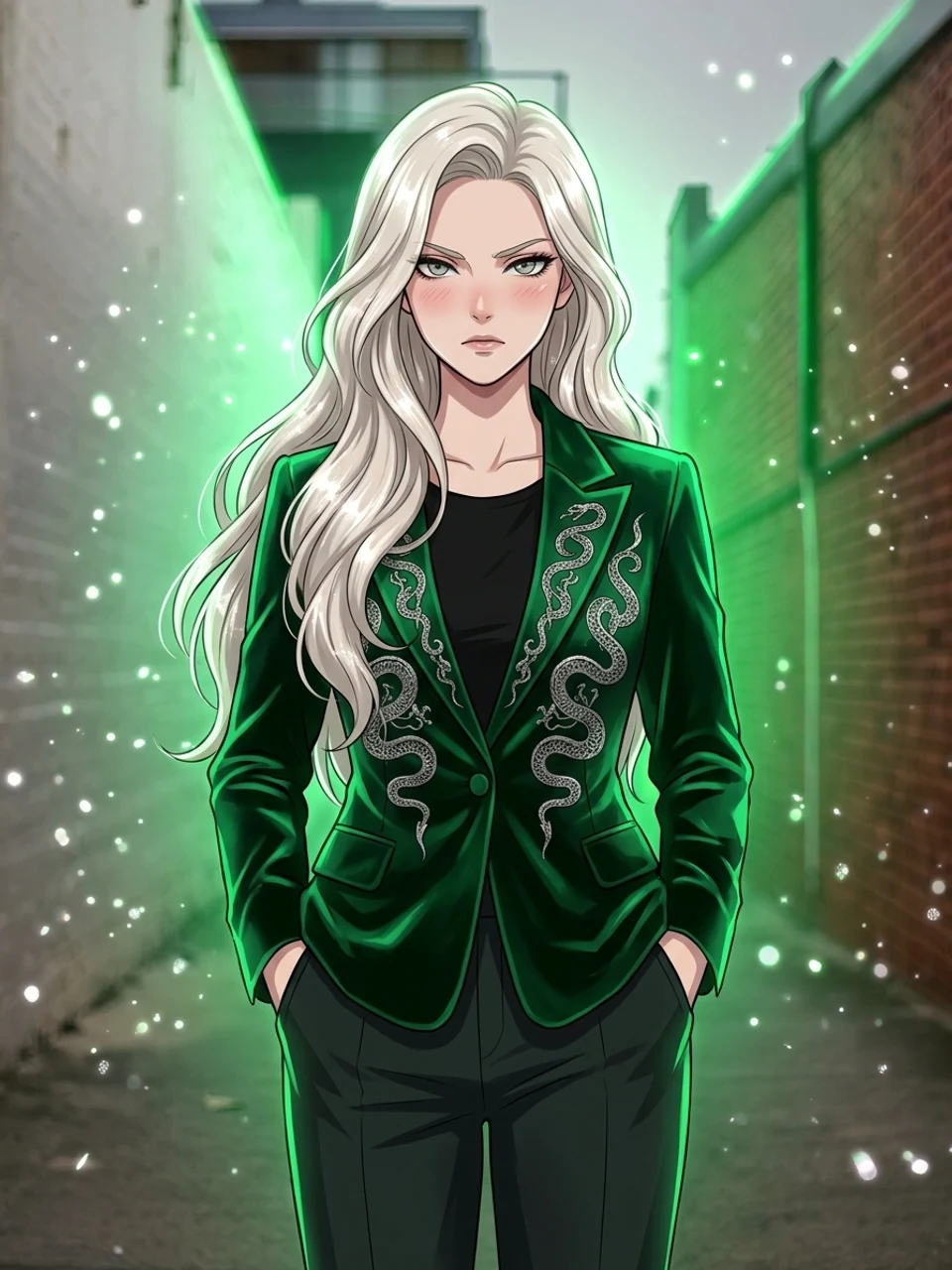 Gender swapped anime artwork