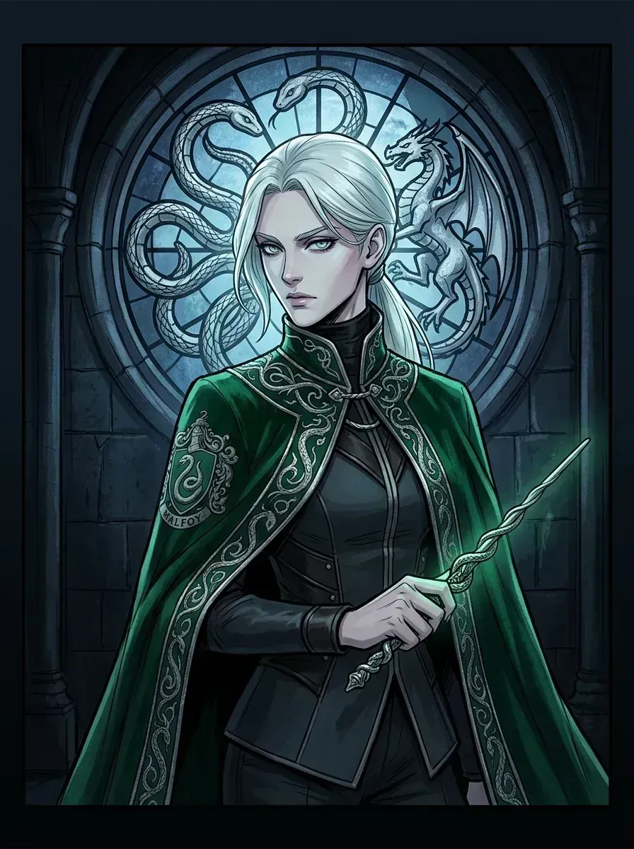 Otome Villainess Imperial Heiress - Malfoid 4K Wallpaper